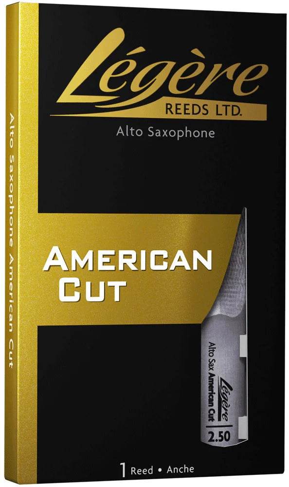 LEGERE LEASAC25 #2.5 American Cut Alto Sax Synthetic Reed - Ray's Midbell Music