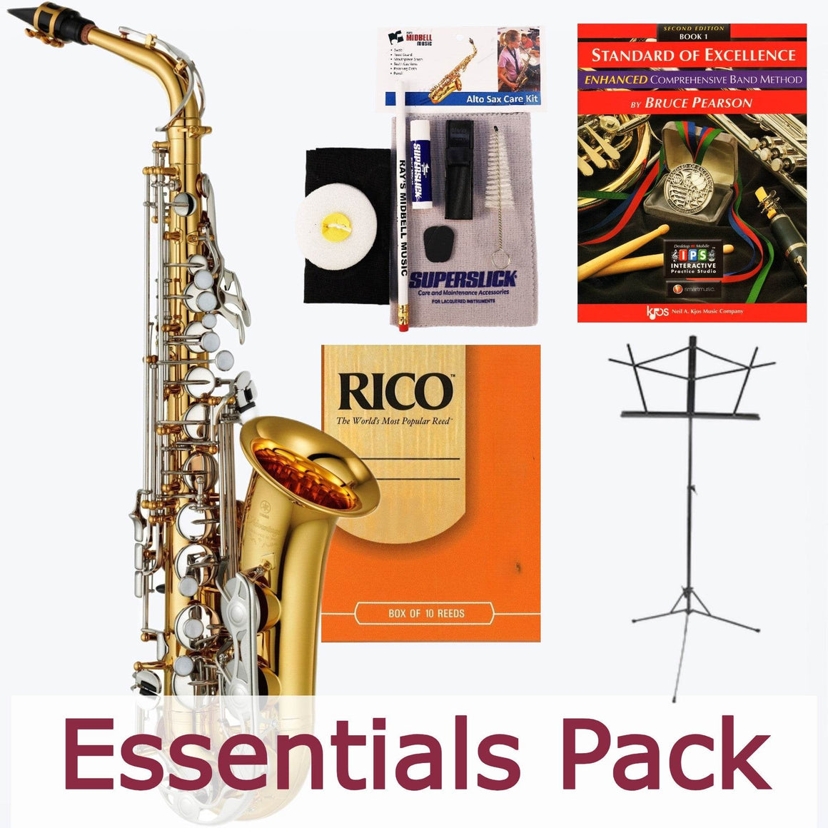 Alto Saxophone Essentials Pack - Ray's Midbell Music