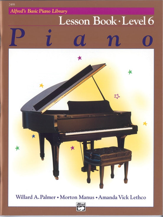 ALFRED 002498 Alfred's Basic Piano Library: Lesson Book 6