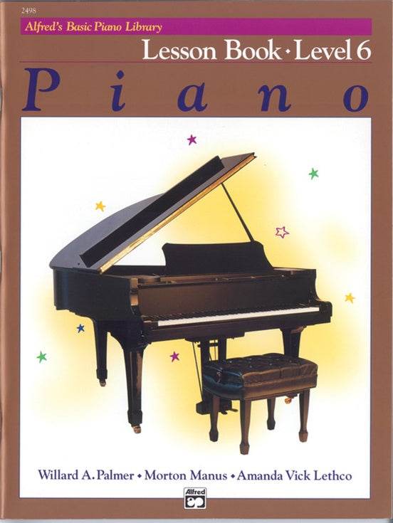 ALFRED 002498 Alfred's Basic Piano Library: Lesson Book 6 - Ray's Midbell Music