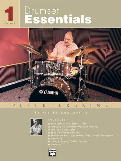 ALFRED 0020622 Drumset Essentials Volume 1 w/ CD - Ray's Midbell Music