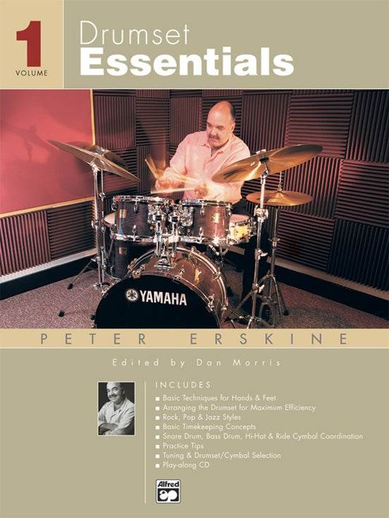 ALFRED 0020622 Drumset Essentials Volume 1 w/ CD - Ray's Midbell Music