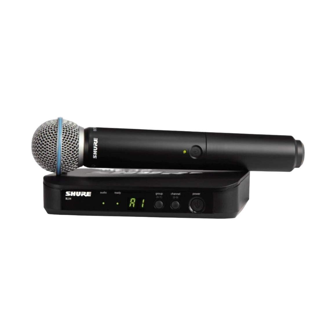 SHURE BLX24B58H10 BLX Wireless Handheld Microphone w/ Beta 58 Capsule
