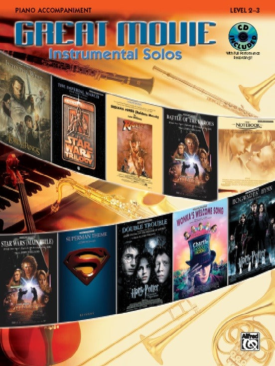 ALFRED 0026243 Great Movie Instrumental Solos [Piano Acc.]
