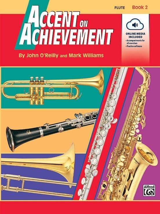 ALFRED 0018255 Accent on Achievement Bk 2 Flute - Ray's Midbell Music