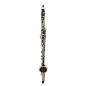 Backun BCLBBALPHACSKZ Alpha Low C Bass Clarinet w/ Silver Plated Keys, 2 - Piece Neck, Backpack Style Case - Ray's Midbell Music