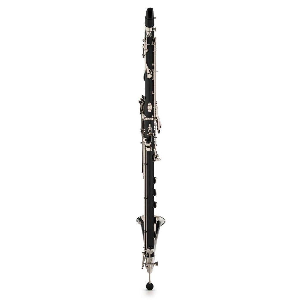 Backun BCLBBALPHACSKZ Alpha Low C Bass Clarinet w/ Silver Plated Keys, 2 - Piece Neck, Backpack Style Case - Ray's Midbell Music