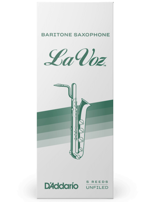 LA VOZ RLC05MD Medium Bari Sax Reeds, Box of 5