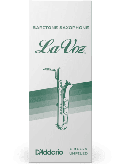 LAVOZ RLC05MH Medium Hard Bari Sax Reeds, Box of 5 - Ray's Midbell Music