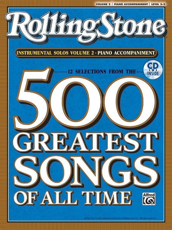 ALFRED 0030863 Selections from Rolling Stone Magazine's 500 Greatest Songs of All Time: Instrumental Solos, Volume