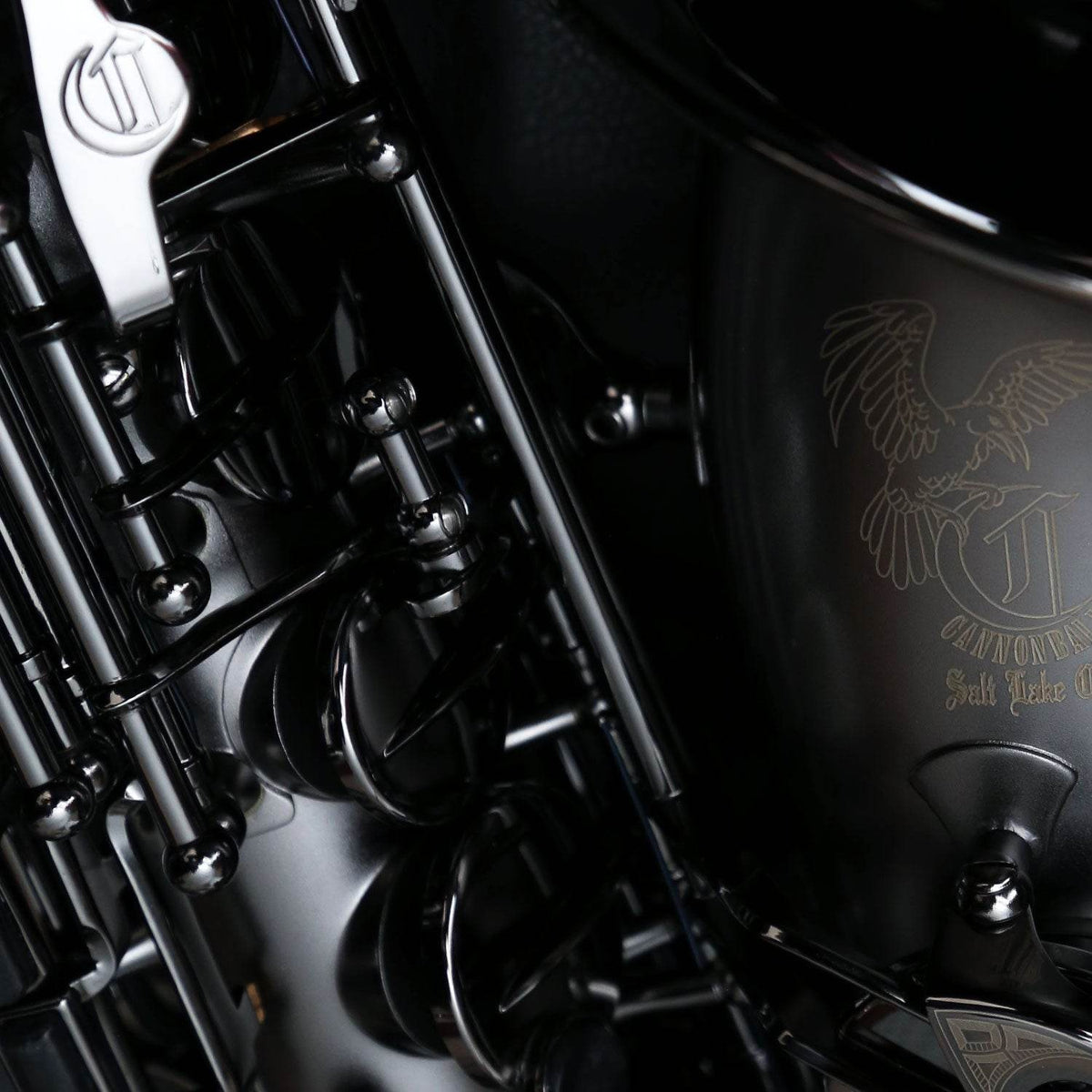 CANNONBALL A5BICEB Big Bell Raven Pro Alto Sax, Stone Series - Ray's Midbell Music