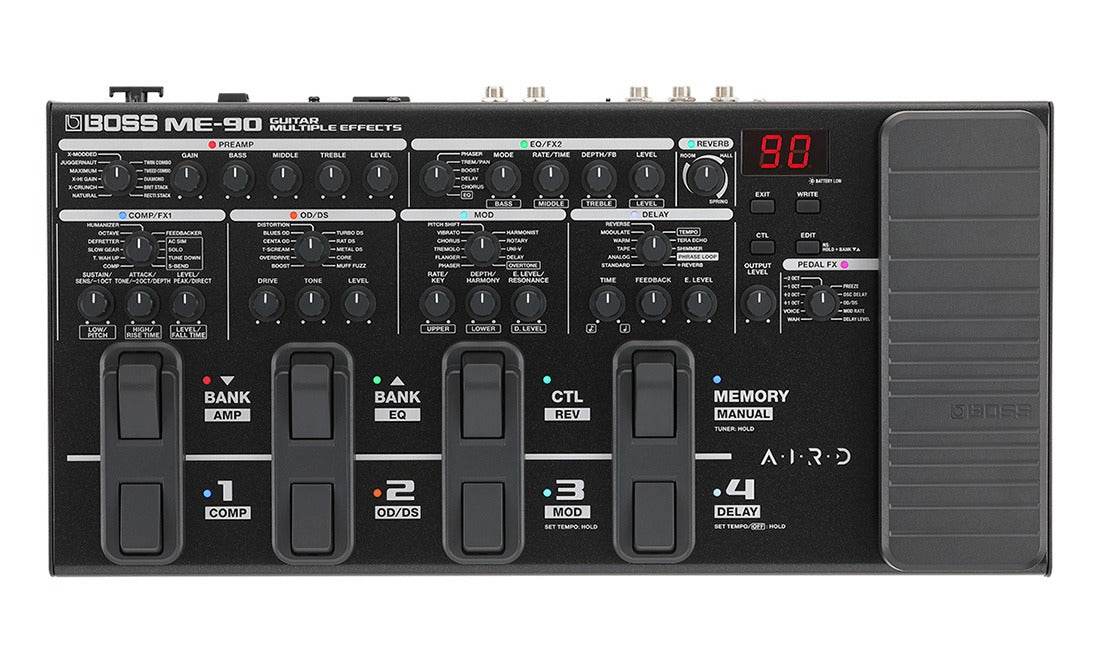 BOSS ME90 Guitar Multiple Effects Pedal - Ray's Midbell Music