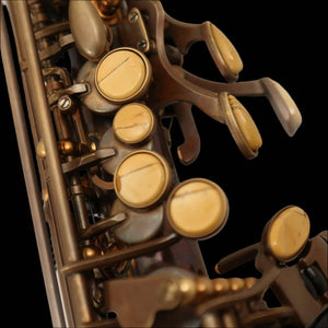 CANNONBALL A5BRCE5 Big Bell Pro Alto Sax, Brute, Custom Engraved, Tier 5 - Ray's Midbell Music