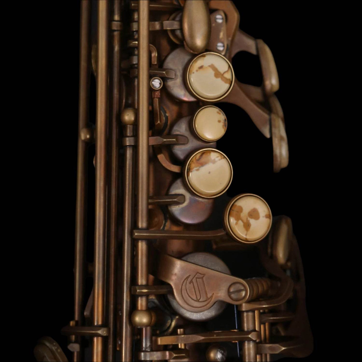 CANNONBALL A5BRCE5 Big Bell Pro Alto Sax, Brute, Custom Engraved, Tier 5 - Ray's Midbell Music