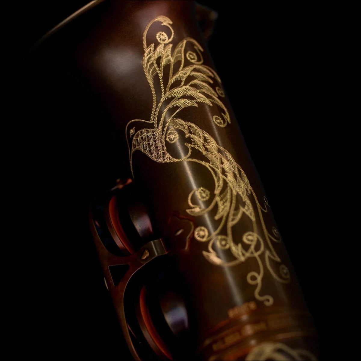 CANNONBALL A5BRCE5 Big Bell Pro Alto Sax, Brute, Custom Engraved, Tier 5 - Ray's Midbell Music