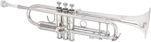 B&S BS313720W Professional Challenger I Series Bb Trumpet Silver Plated - Ray's Midbell Music