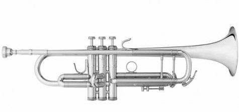 B&S BS313720W Professional Challenger I Series Bb Trumpet Silver Plated - Ray's Midbell Music