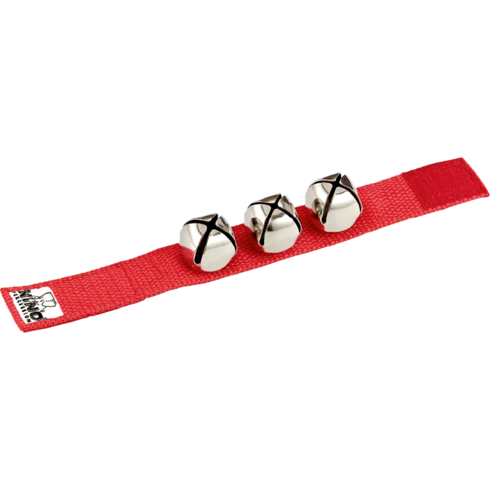 NINO PERCUSSION NINO961R Wrist Bells, Red