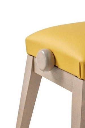 CASIO BG50HM Height Adjustable Kobe Bench by Hidrau (Harmonious Mustard) European Beech Wood - Ray's Midbell Music