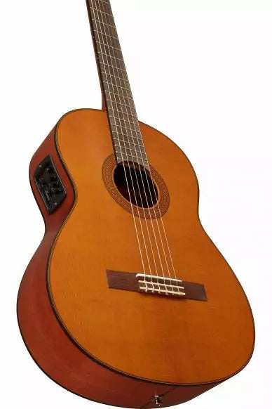 YAMAHA CGX122MCNT Acoustic Electric CGX Series Classical Guitar with Solid Cedar Top