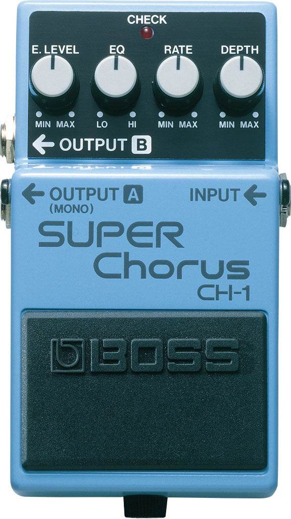 BOSS CH1 Stereo Super Chorus Pedal - Ray's Midbell Music