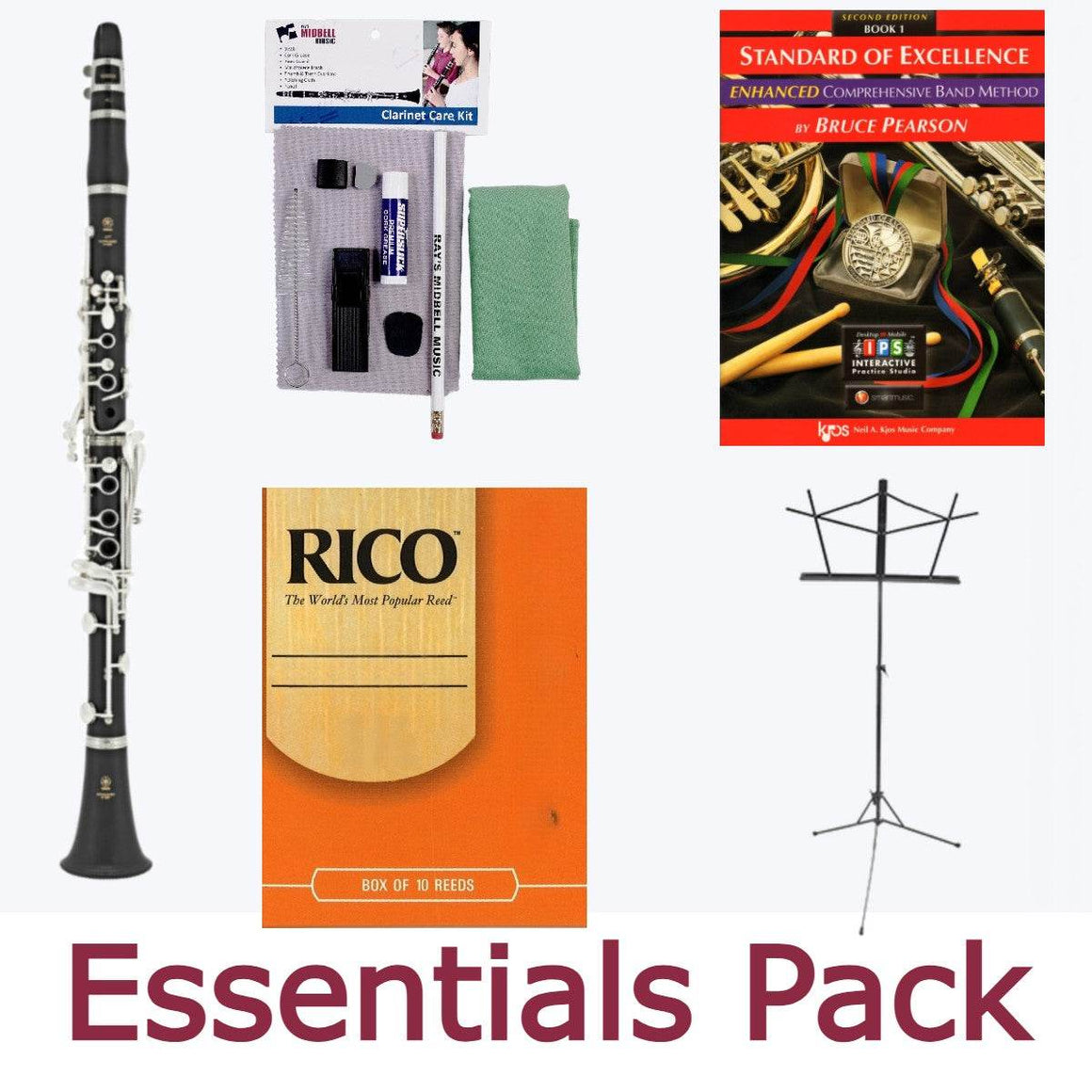 Clarinet Essentials Pack - Ray's Midbell Music