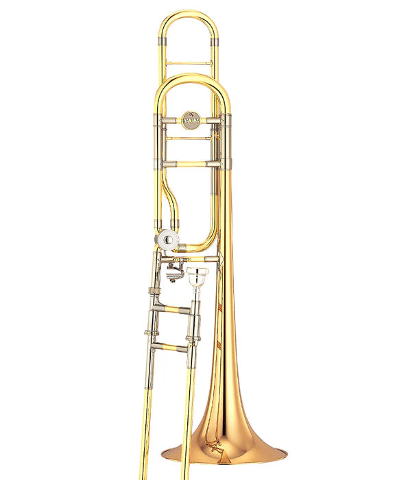 YAMAHA YSL882GO Xeno Pro Trombone, Gold Brass Bell, F-Attachment