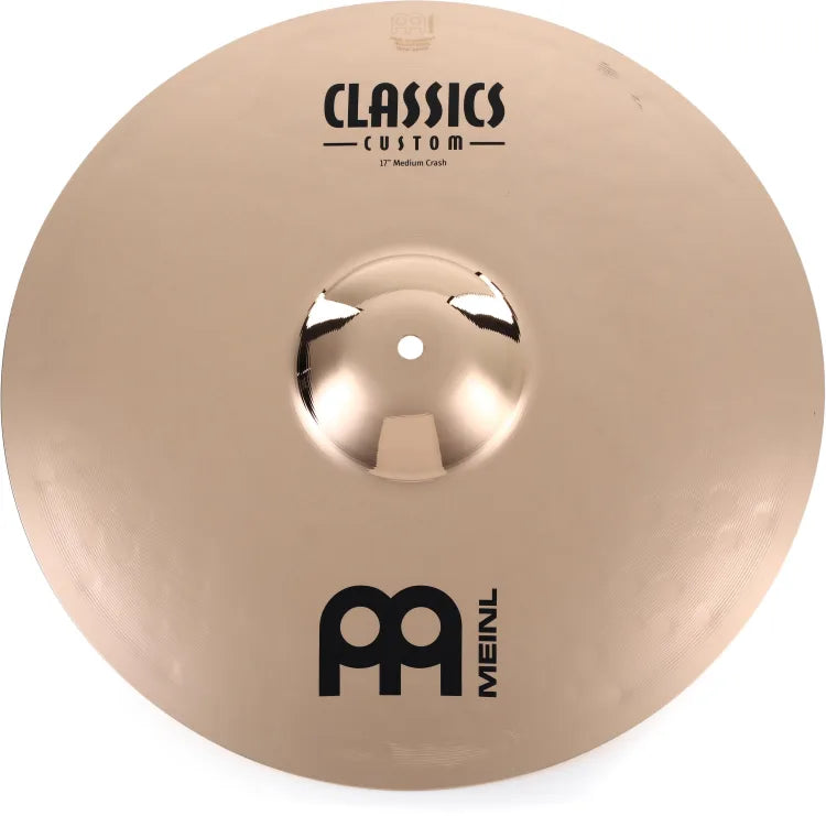 MEINL PERCUSSN CC17MCB 17" Classics Custom Brilliant Medium Crash