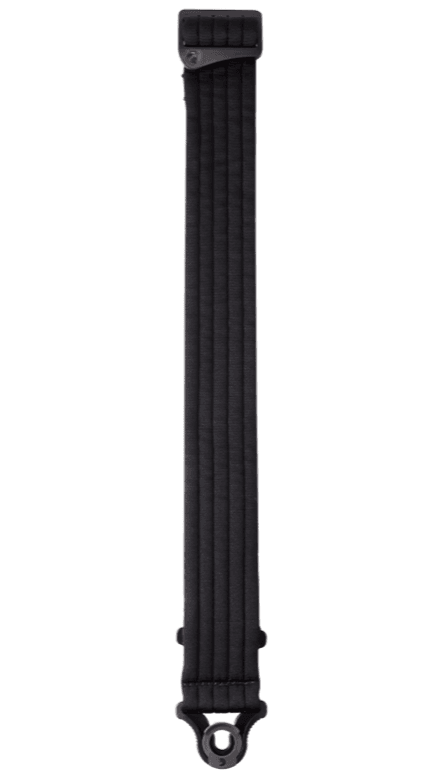 D'ADDARIO 50BAL01 Auto Lock Guitar Strap, Black Stripes - Ray's Midbell Music