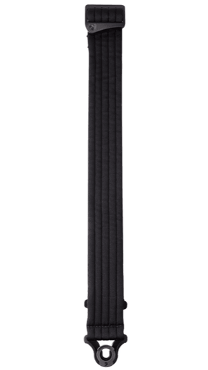 D'ADDARIO 50BAL01 Auto Lock Guitar Strap, Black Stripes - Ray's Midbell Music