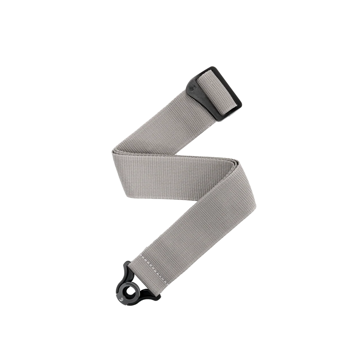 D'ADDARIO PWSAL405 Auto Lock Polypro Guitar Strap, Silver