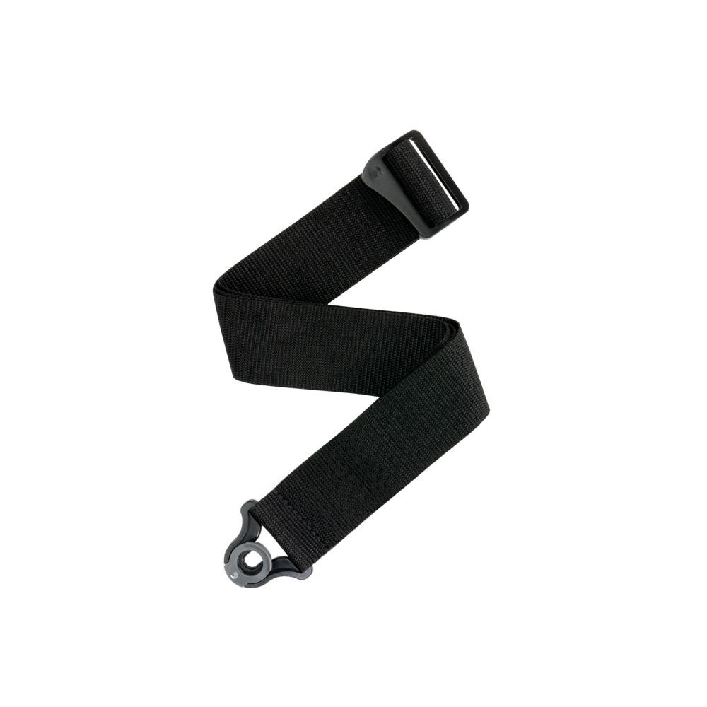 D'ADDARIO PWSAL400 Auto Lock Polypro Guitar Strap, Black