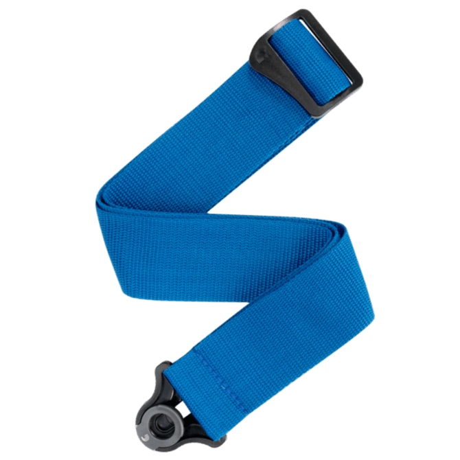 D'ADDARIO PWSAL402 Auto Lock Polypro Guitar Strap, Blue - Ray's Midbell Music