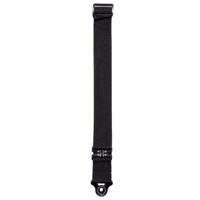 D'ADDARIO PWSALSV00 Auto Lock Swivel Polypro Guitar Strap, Black
