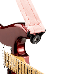 D'ADDARIO 50BAL06 Auto Lock Guitar Strap, New Rose - Ray's Midbell Music