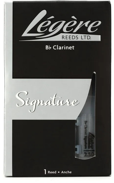 Legere BBSS250 #2.5 Signature Clarinet Synthetic Reed