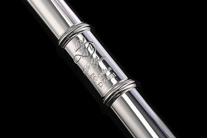 Di Zhao DZ801BEFC#D#10KGR Professional Flute, Split E, C# Trill, D# Roller, 10K Gold Riser