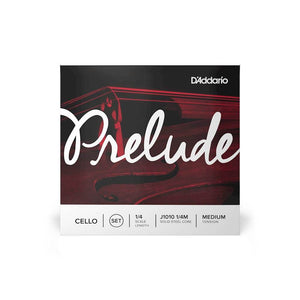 D'ADDARIO J101014M 1/4 Prelude Cello String Set, Medium Tension - Ray's Midbell Music