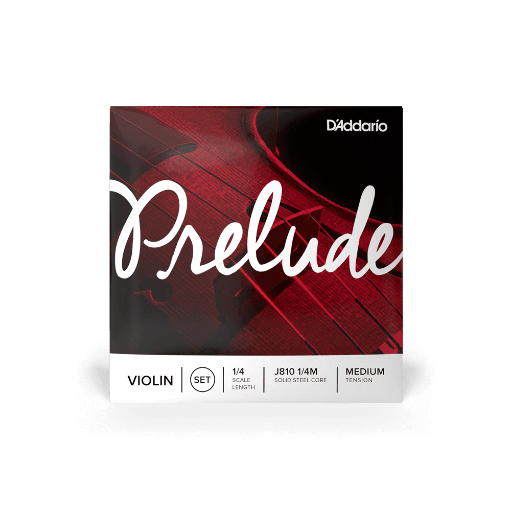D'ADDARIO J81014M 1/4 Prelude Violin String Set - Ray's Midbell Music