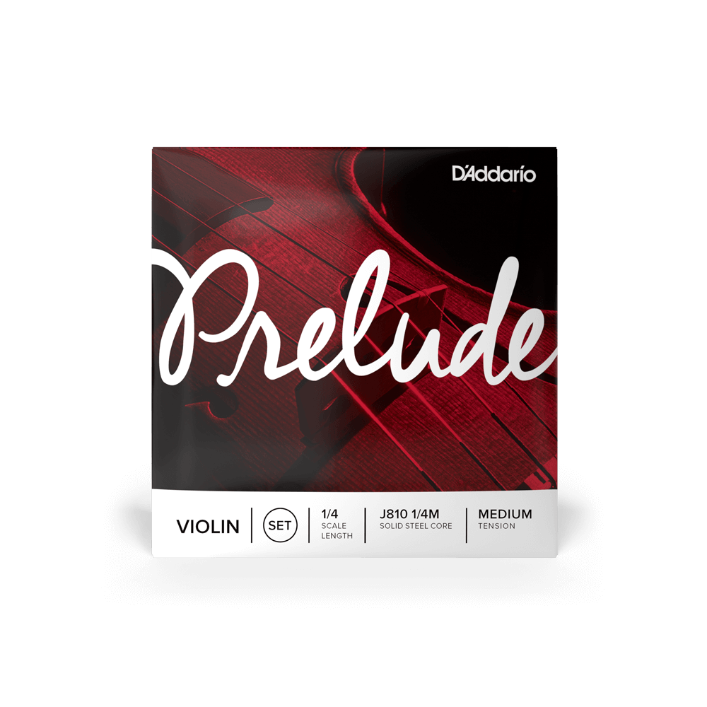 D'ADDARIO J81014M 1/4 Prelude Violin String Set