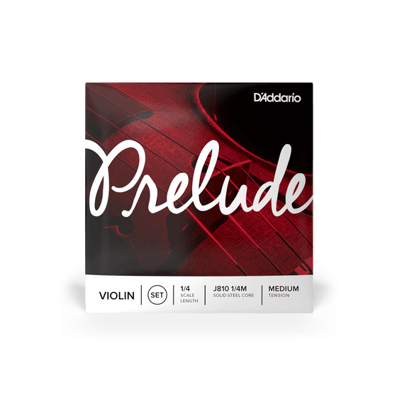 D'ADDARIO J81014M 1/4 Prelude Violin String Set