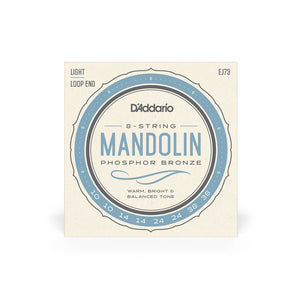 D'ADDARIO EJ73 Phosphor Bronze Light Mandolin Strings