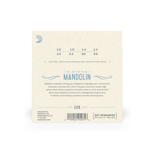 D'ADDARIO EJ73 Phosphor Bronze Light Mandolin Strings
