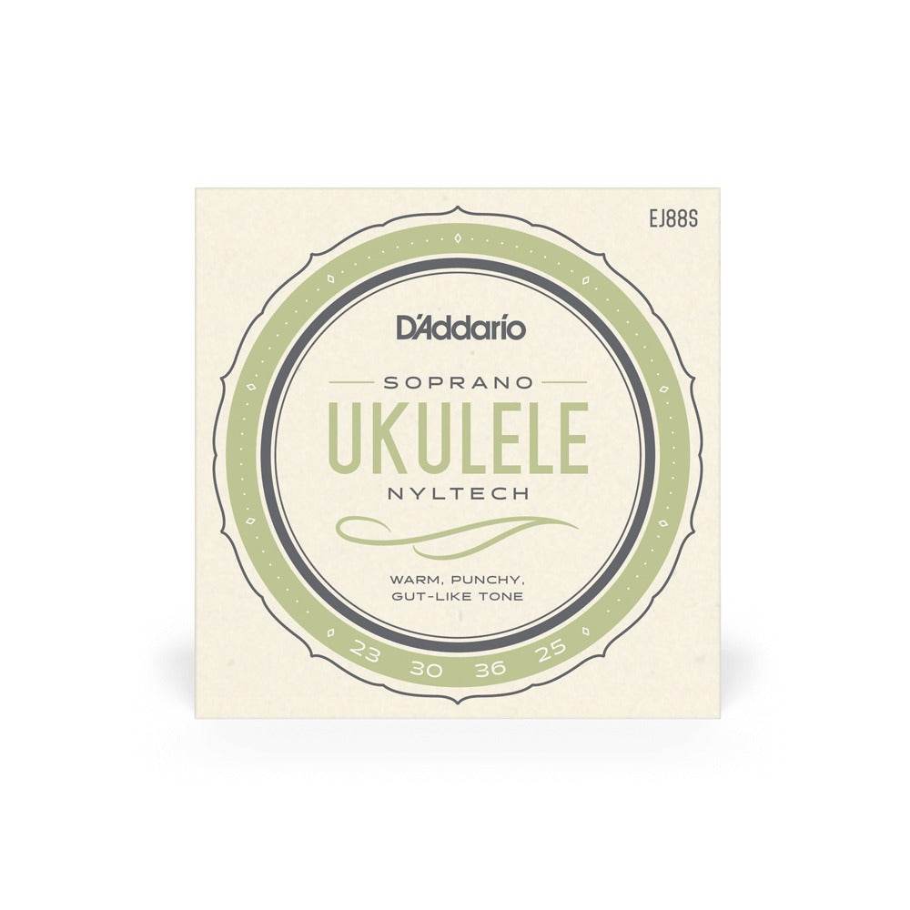 D'ADDARIO EJ88S Soprano Nyltech Ukulele Strings - Ray's Midbell Music