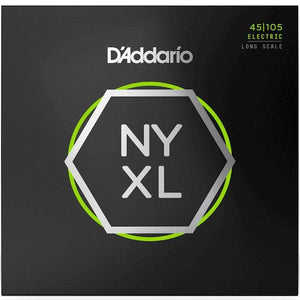 D'ADDARIO NYXL45105 NYXL Light Top / Med Bottom Bass Strings Long Scale, 45-105 - Ray's Midbell Music