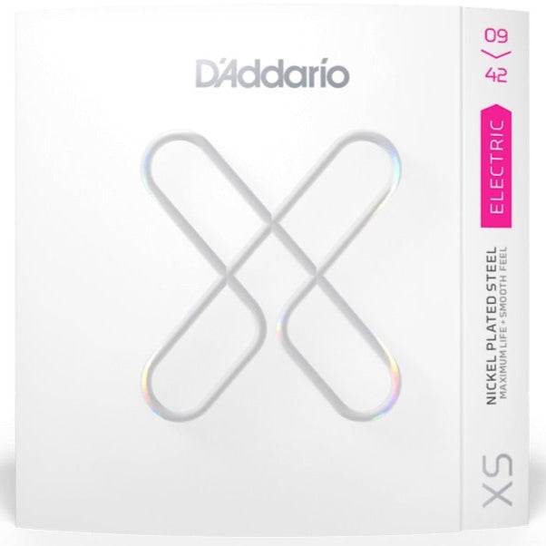 D'ADDARIO XSE0942 Super Light XS Nickel Coated Electric Guitar Strings (09-42) - Ray's Midbell Music