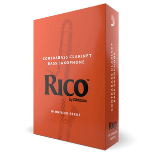 RICO RFA1025 #2.5 Contra Alto/Bass Clarinet Reeds, Box of 10
