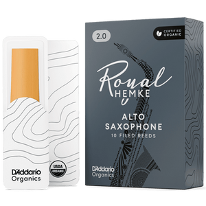 HEMKE RHKP10ASX200 #2 Royal Organic Alto Sax Reeds, 10-Pack