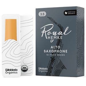 HEMKE RHKP10ASX350 #3.5 Royal Organic Alto Sax Reeds, 10-Pack