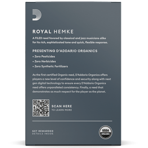 HEMKE RHKP10SSX300 #3 Royal Organic Soprano Sax Reeds, 10-Pack